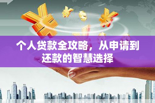 江华个人贷款全攻略，从申请到还款的智慧选择