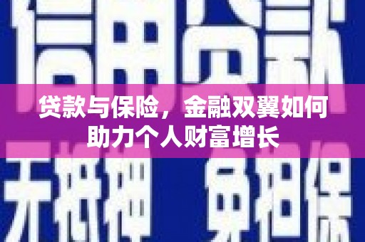 江华贷款与保险，金融双翼如何助力个人财富增长