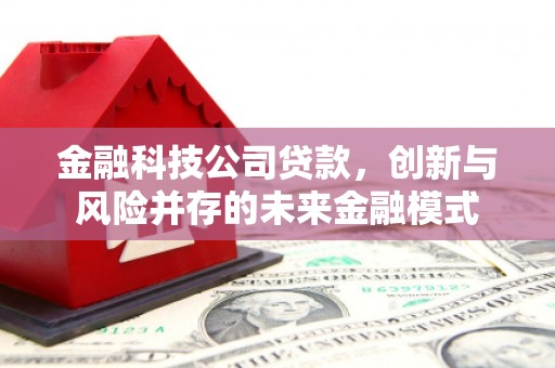 江华金融科技公司贷款，创新与风险并存的未来金融模式
