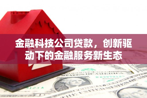 江华金融科技公司贷款，创新驱动下的金融服务新生态