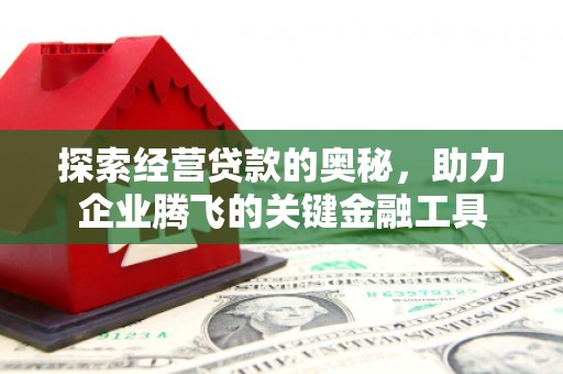 江华探索经营贷款的奥秘，助力企业腾飞的关键金融工具