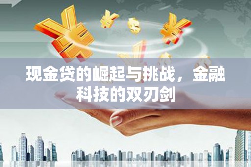 江华现金贷的崛起与挑战，金融科技的双刃剑