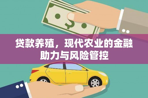 江华贷款养殖，现代农业的金融助力与风险管控