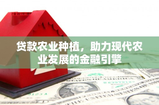 江华贷款农业种植，助力现代农业发展的金融引擎