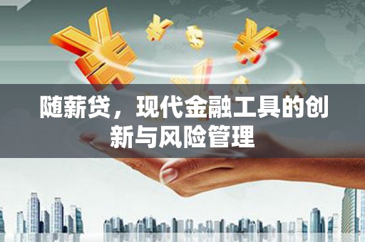 江华随薪贷，现代金融工具的创新与风险管理