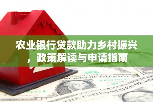 江华农业银行贷款助力乡村振兴，政策解读与申请指南
