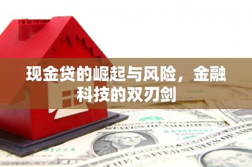 江华现金贷的崛起与风险，金融科技的双刃剑