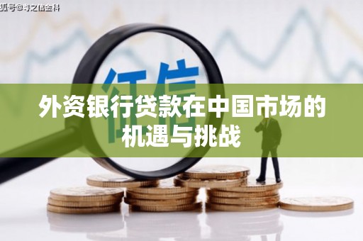 江华外资银行贷款在中国市场的机遇与挑战