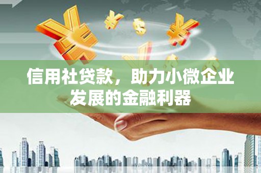 江华信用社贷款，助力小微企业发展的金融利器