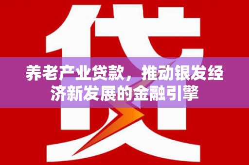 江华养老产业贷款，推动银发经济新发展的金融引擎