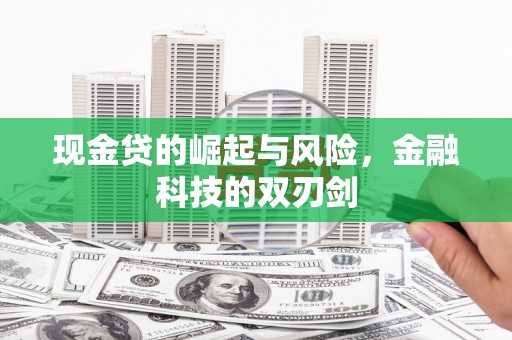 江华现金贷的崛起与风险，金融科技的双刃剑