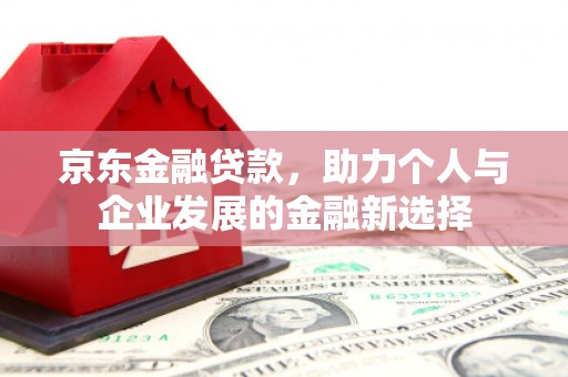 江华京东金融贷款，助力个人与企业发展的金融新选择