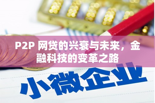江华P2P 网贷的兴衰与未来，金融科技的变革之路