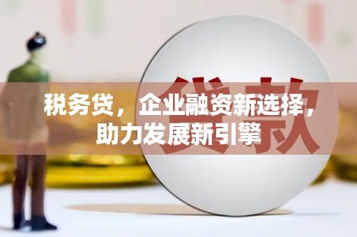 江华税务贷，企业融资新选择，助力发展新引擎