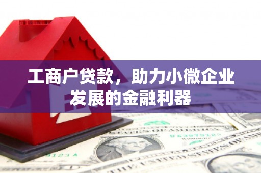 江华工商户贷款，助力小微企业发展的金融利器