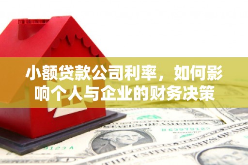 江华小额贷款公司利率，如何影响个人与企业的财务决策