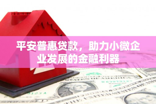 江华平安普惠贷款，助力小微企业发展的金融利器