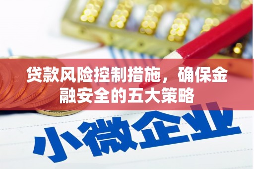 江华贷款风险控制措施，确保金融安全的五大策略