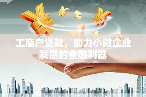 江华工商户贷款，助力小微企业发展的金融利器