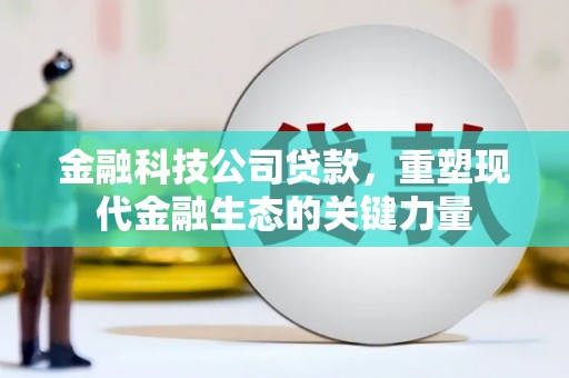 江华金融科技公司贷款，重塑现代金融生态的关键力量