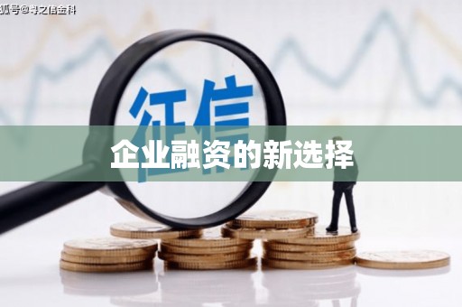 江华企业融资的新选择