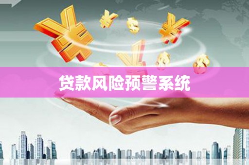 江华贷款风险预警系统